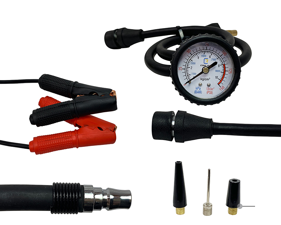 EGOI air compressor included accessories