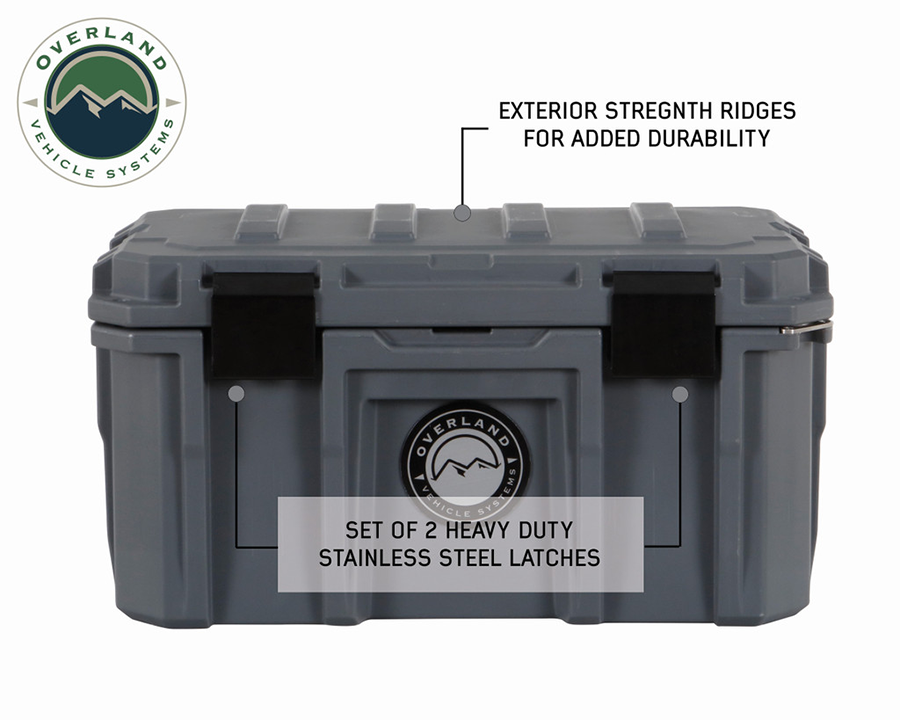 D.B.S 53QT Dry Box - Dark Grey