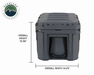 D.B.S 53QT Dry Box in dark grey from the side.
