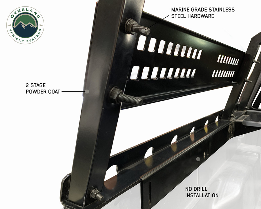 Discovery truck bed rack side panel