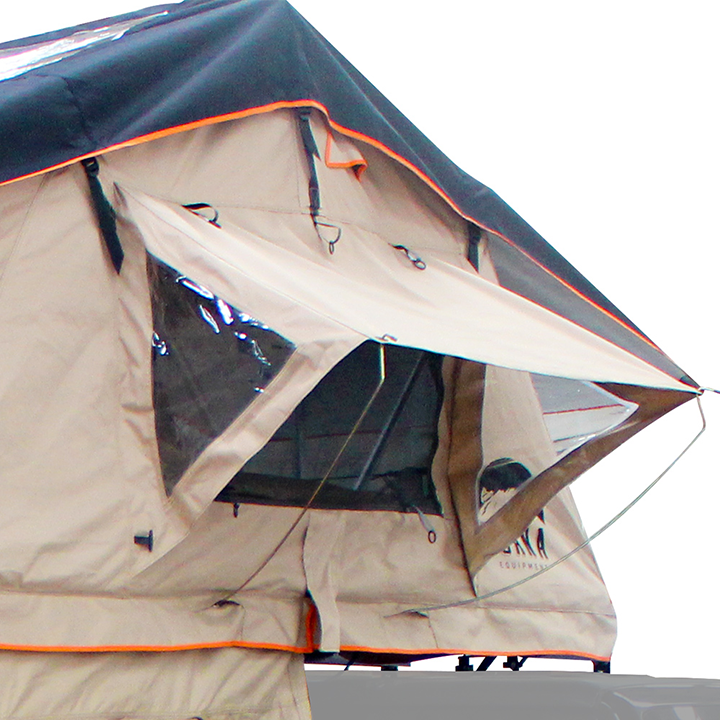 Guana Equipment Wanaka 55" roof top tent window - tan