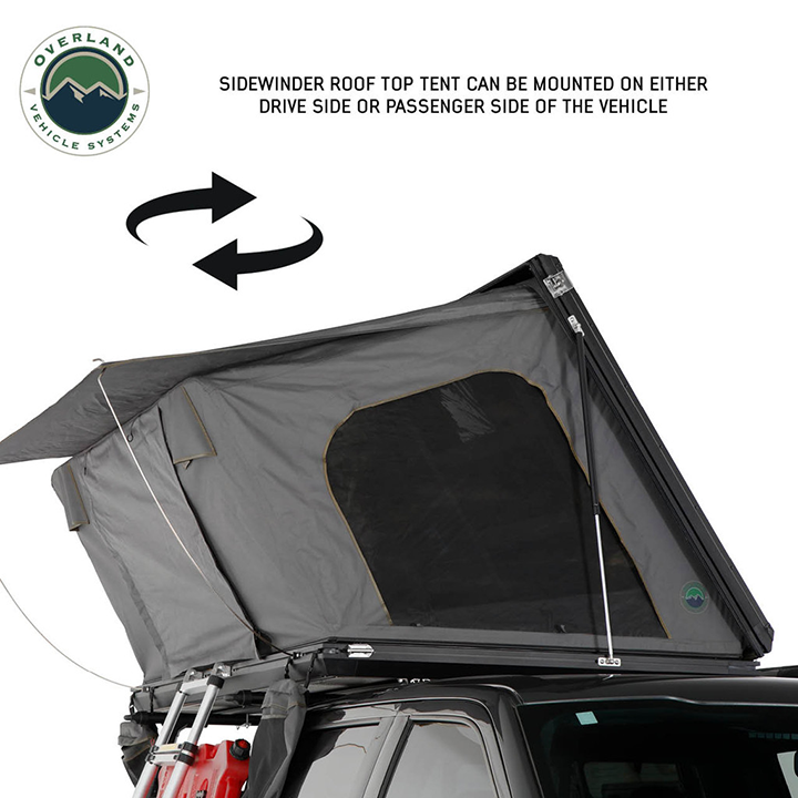 Sidwinder Roof Top Tent reversed entry